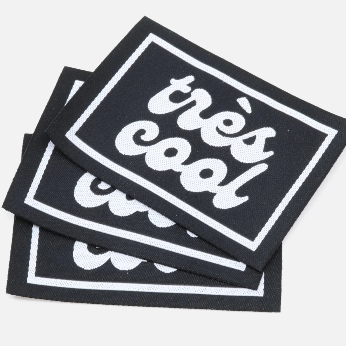 Webetikett "Très Cool" 57x38mm