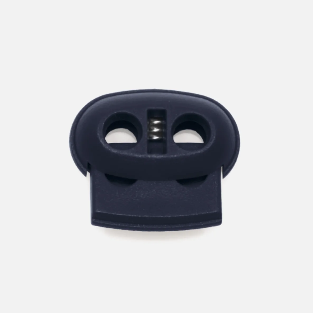 Kordelstopper Kunststoff 2-Loch, Indigo D196