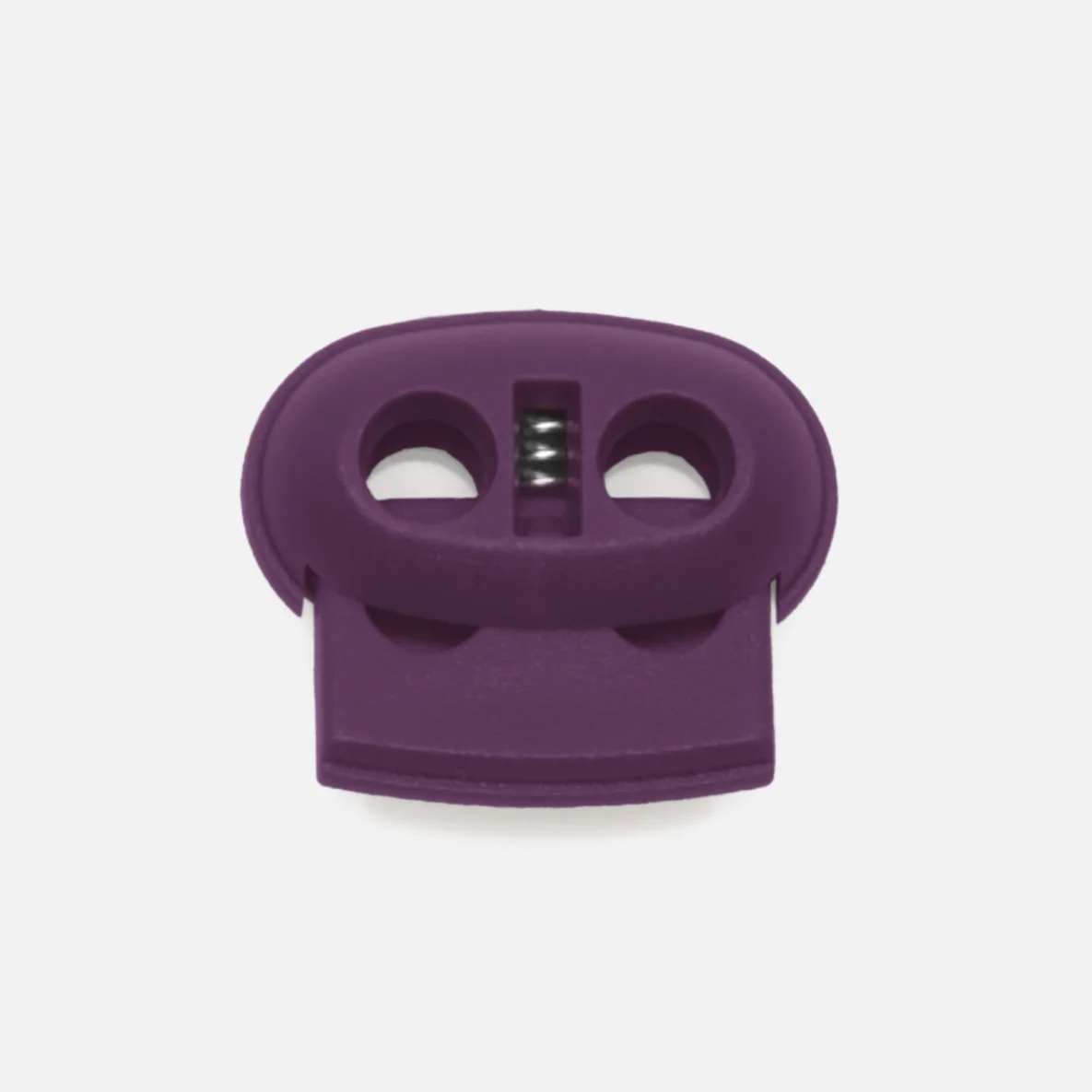 Kordelstopper Kunststoff 2-Loch, Beere D230 