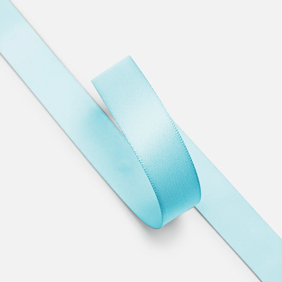 Satinband Hellblau