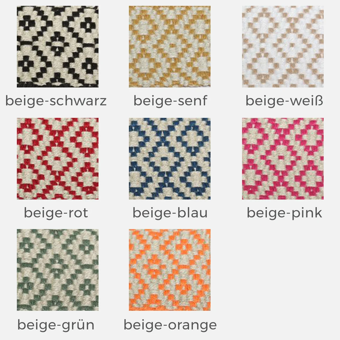 Gurtband Raute, 38mm, Meterware