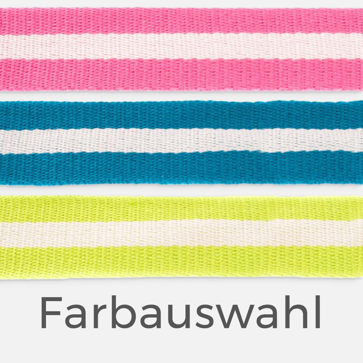 Gurtband 40mm Streifen Meterware