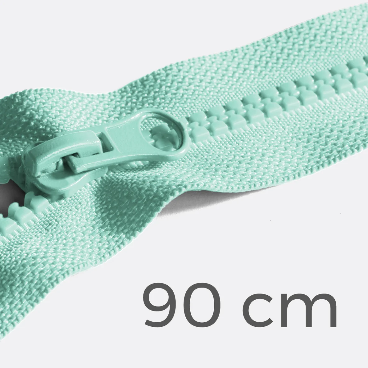 Reißverschluss teilbar 90cm Mint D871