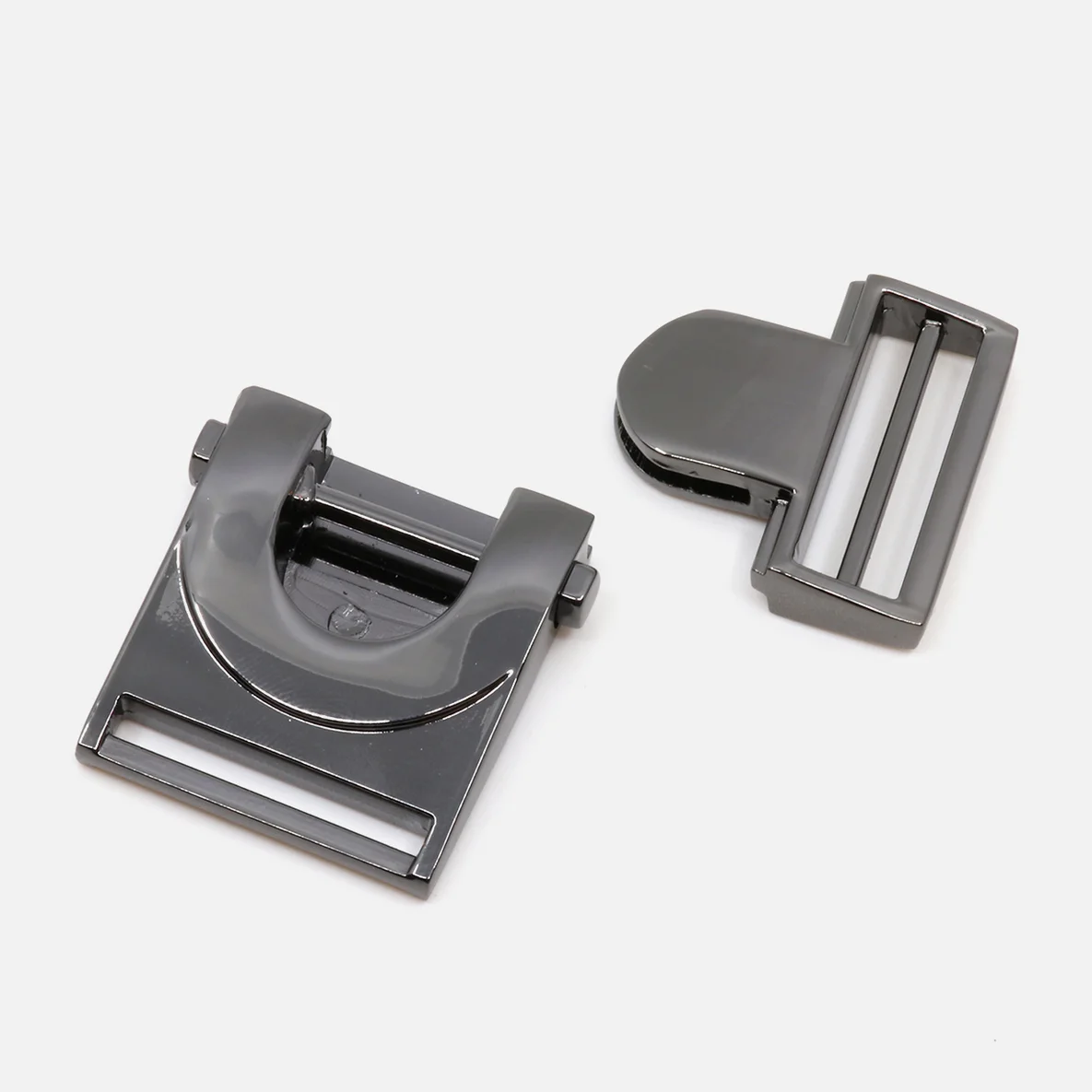 Steckschließe 25mm Gunmetal