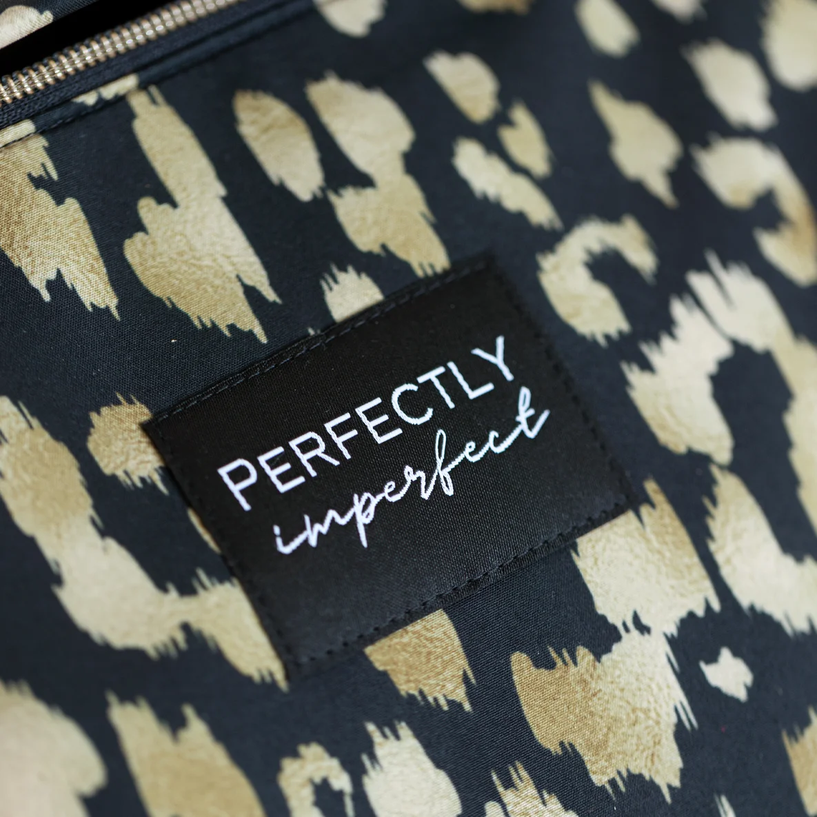 Webetikett "Perfectly imperfect" 