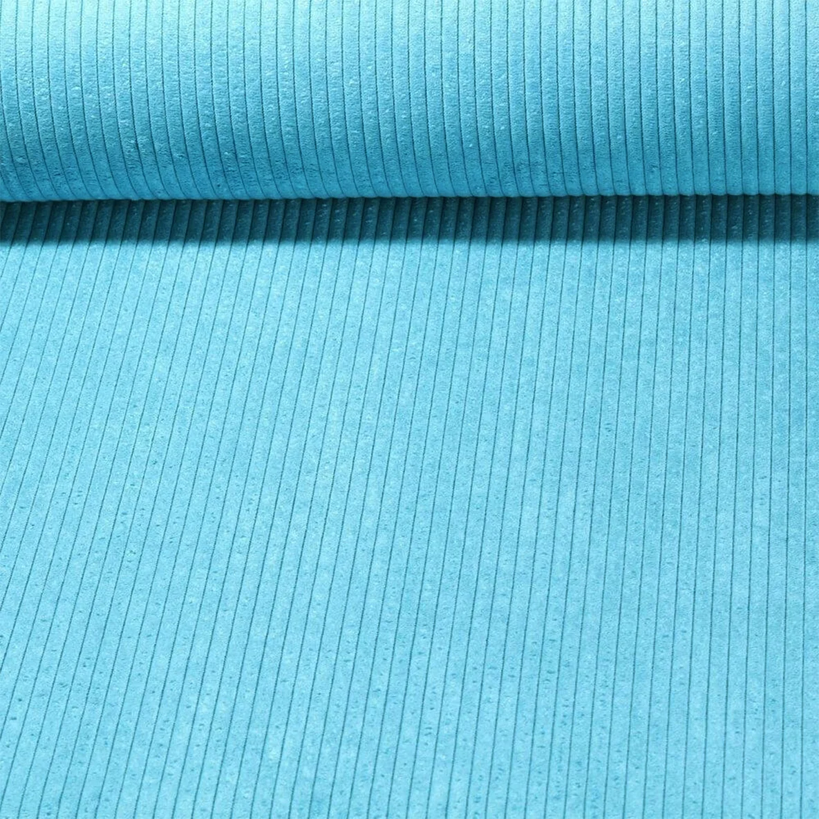 Polsterstoff Breitcord Keely, Türkis