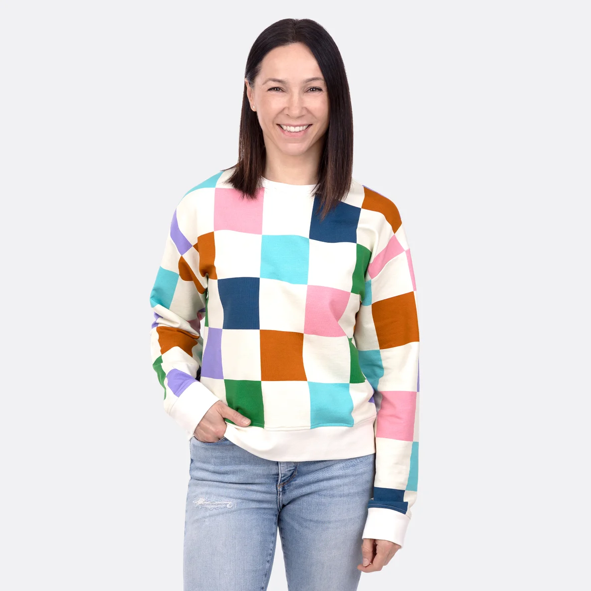 Schnittmuster Sweatshirt Oversized Albstoffe Meringa