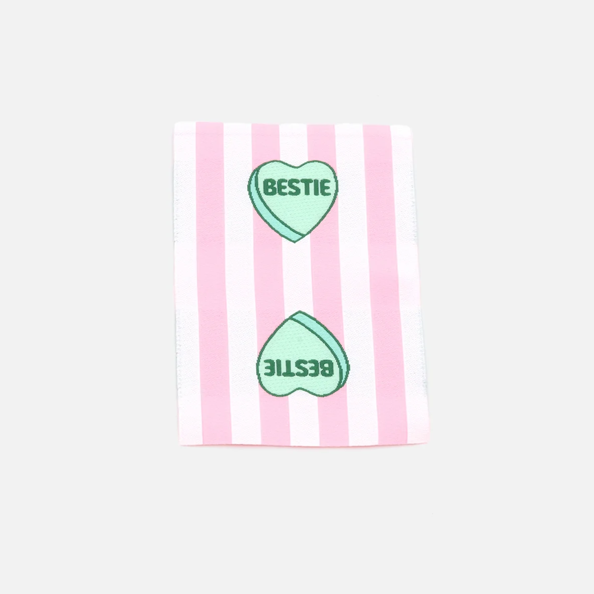 Webetikett L "Bestie", 50x70 mm