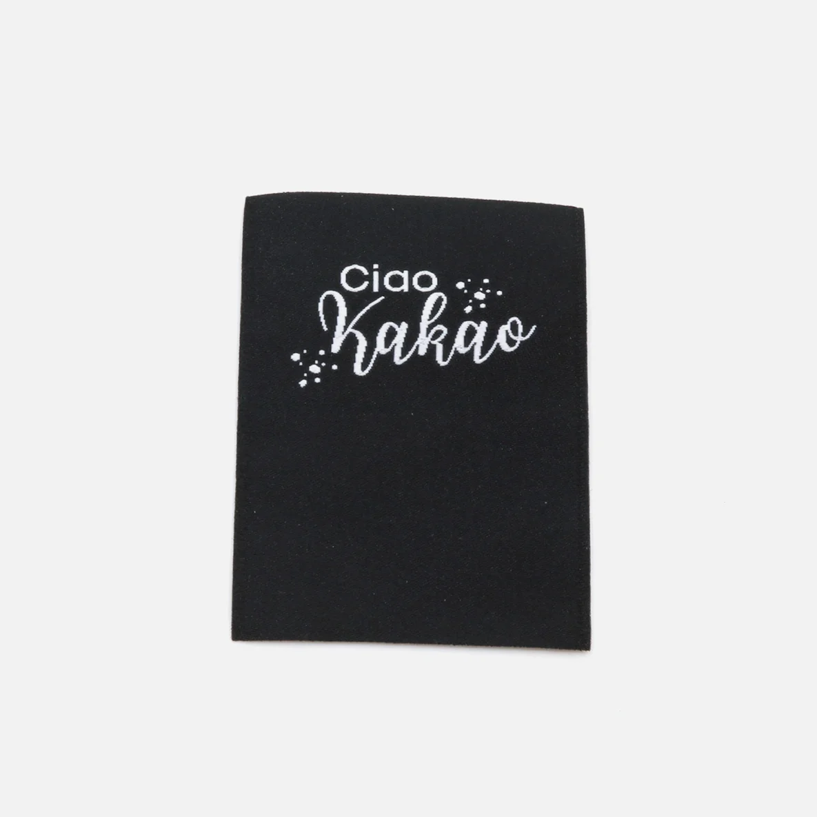 Webetikett L "Ciao Kakao", 50x70 mm