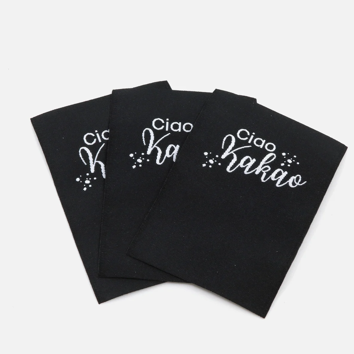 Webetikett L "Ciao Kakao", 50x70 mm