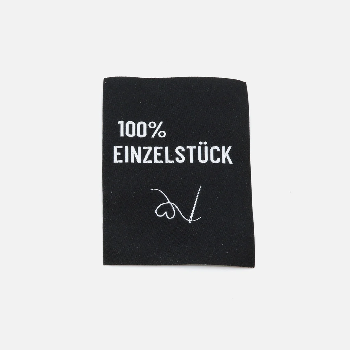 Webetikett L "Einzelstück", 50x70 mm