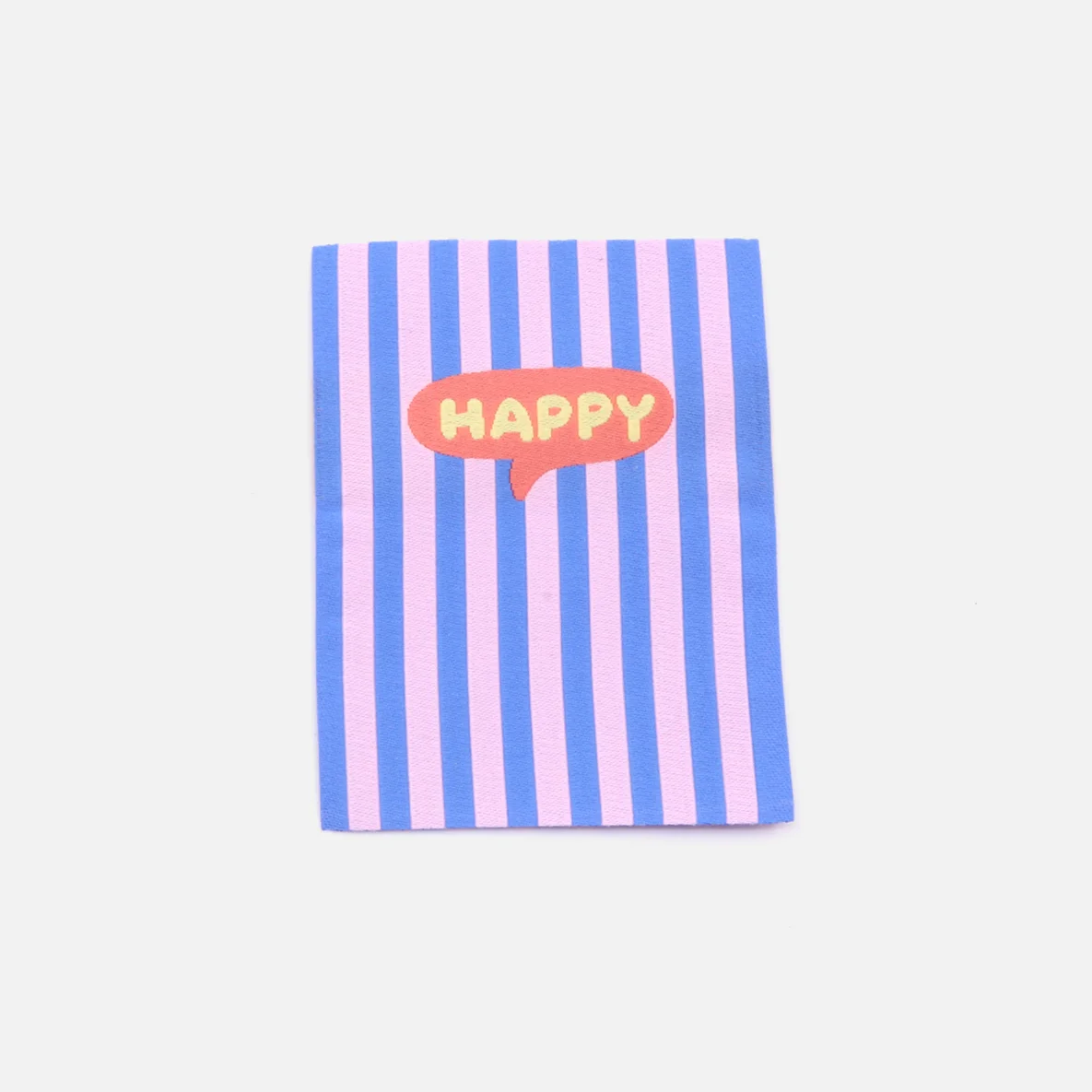 Webetikett L "Happy", 50x70 mm