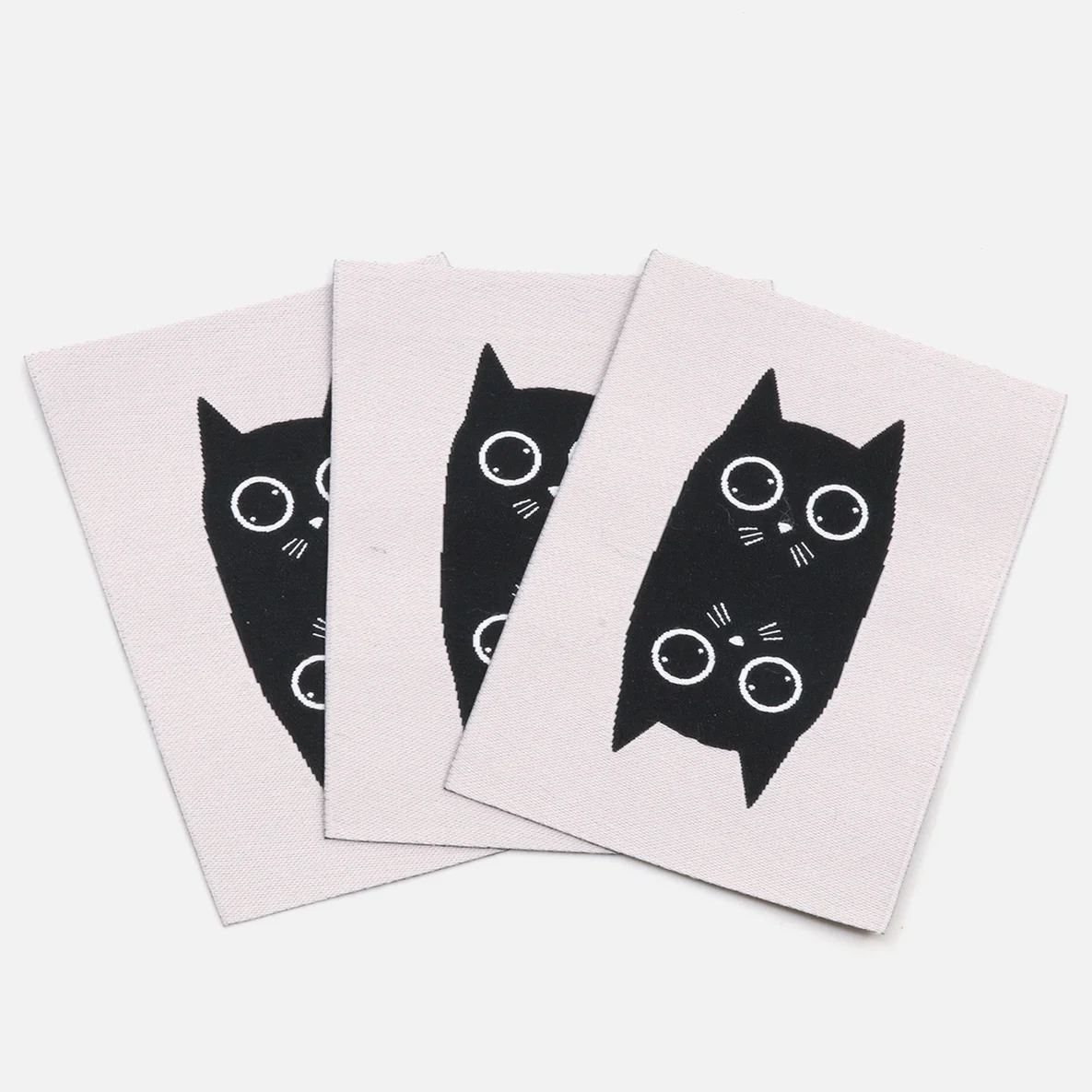 Webetikett L "Mieze", 50x70 mm