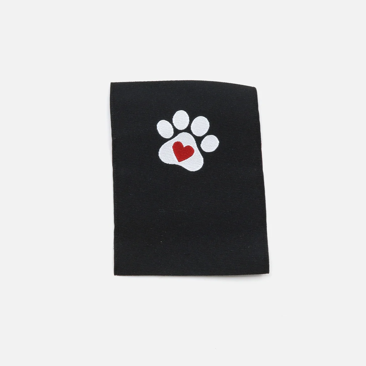 Webetikett L "Pfote", 50x70 mm