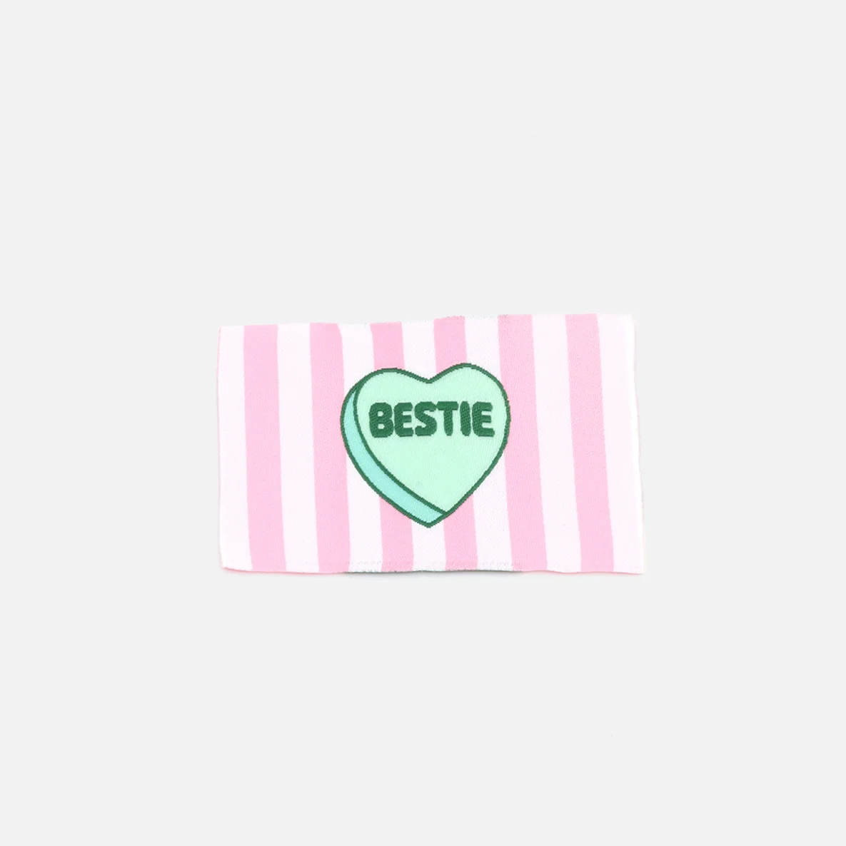Webetikett L "Bestie", 57x38 mm