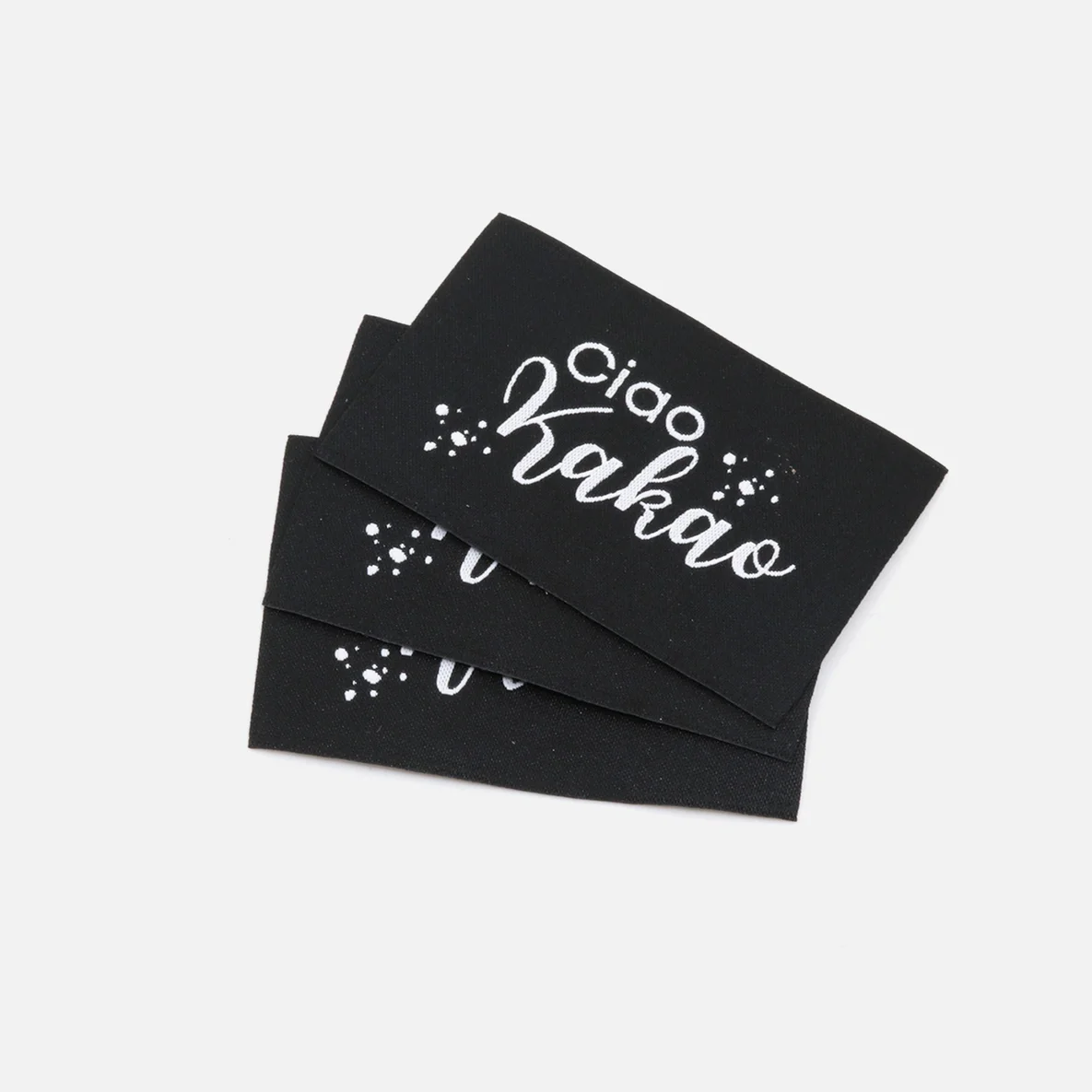 Webetikett L "Ciao Kakao", 57x38 mm