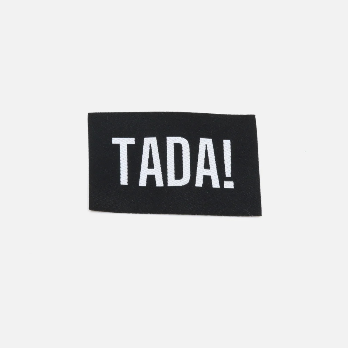 Webetikett L "Tada!", 57x38mm