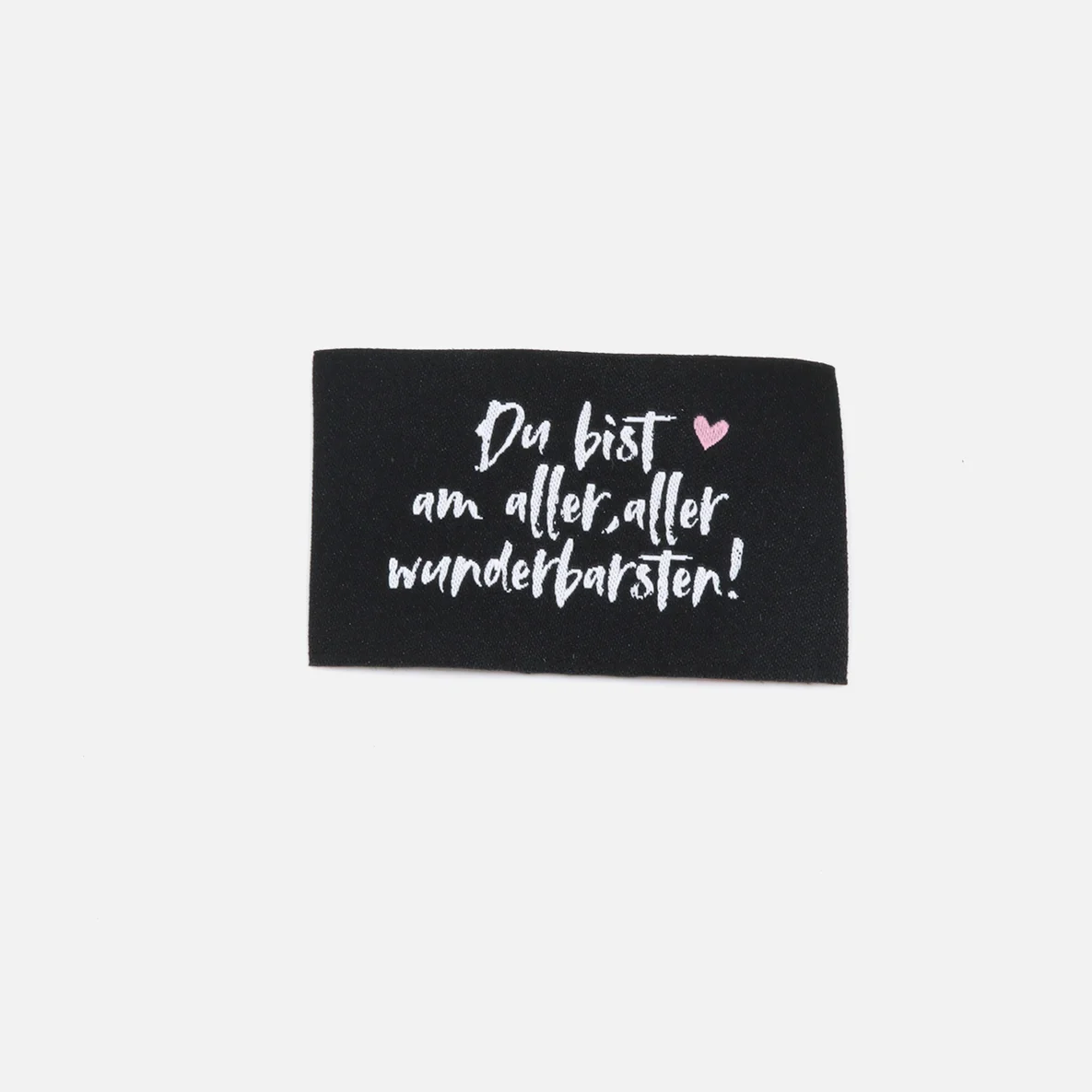Webetikett "Wunderbarst" L