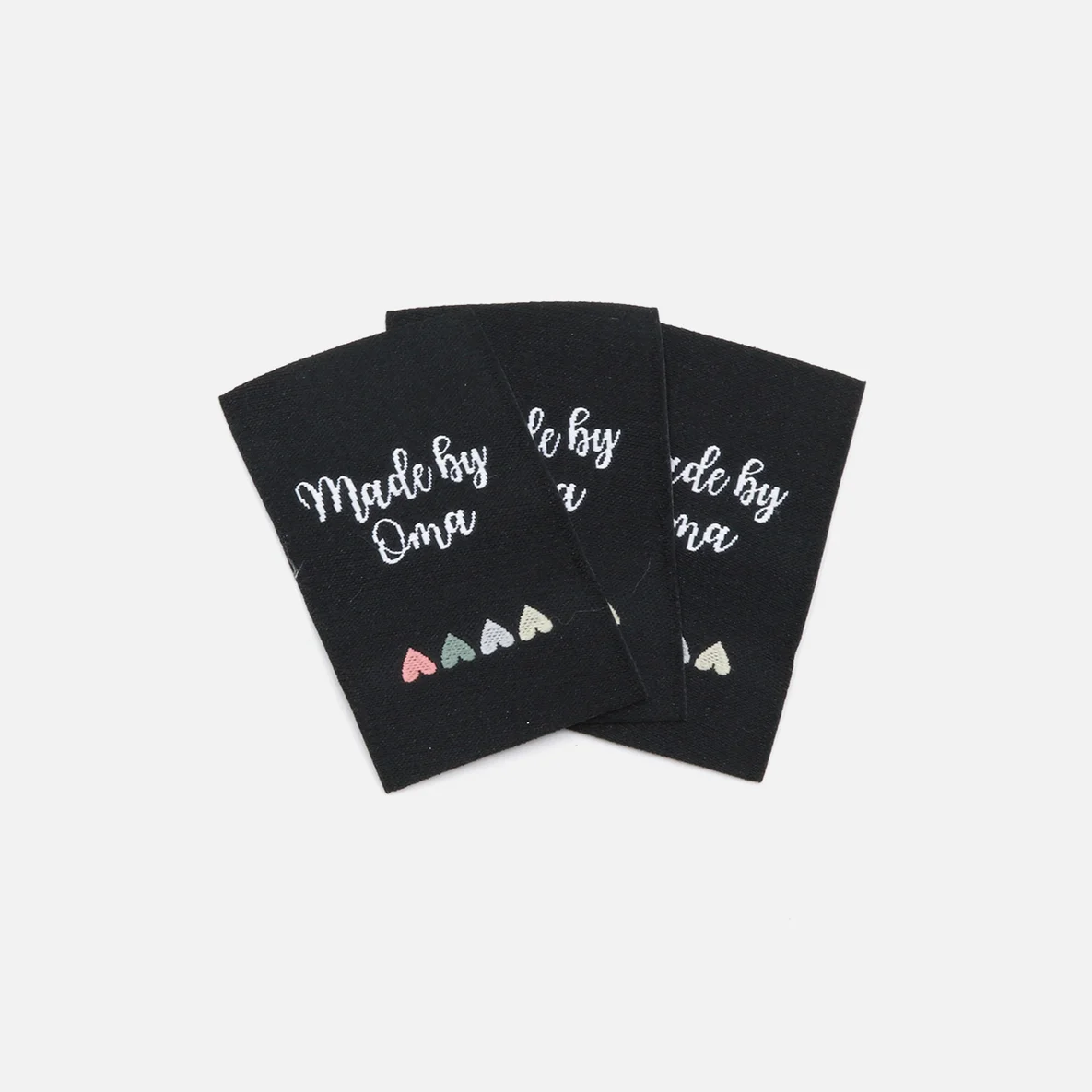 Webetikett M "Made by Oma", 30x50 mm