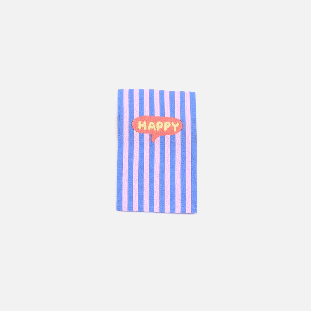Webetikett M "Happy", 30x50 mm