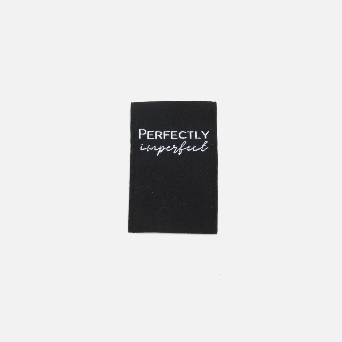 Webetikett M "Perfectly Imperfect", 30x50 mm