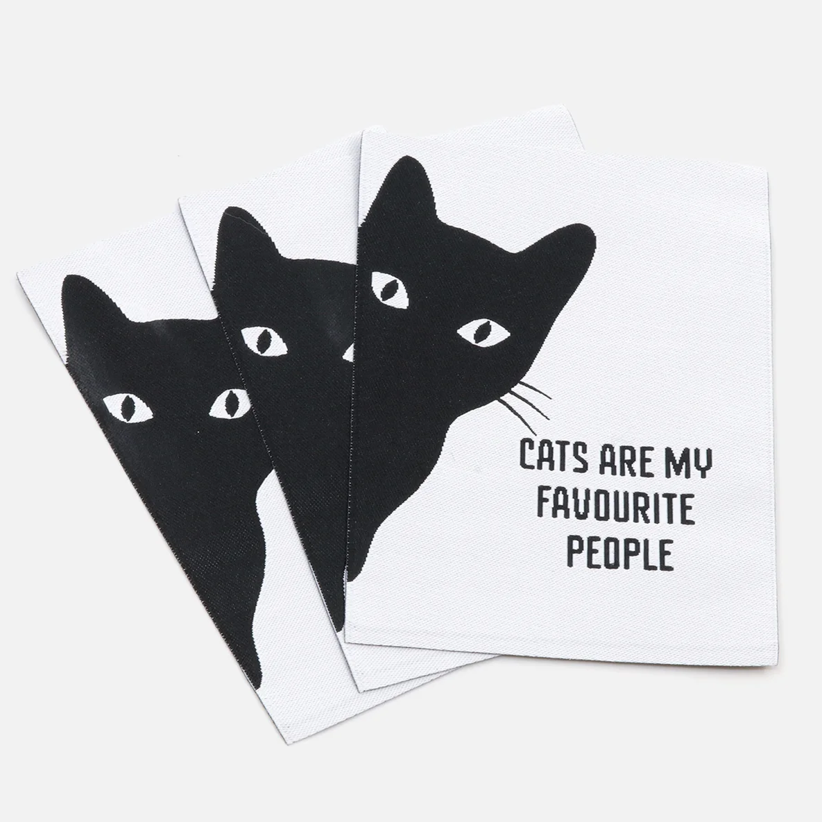 Webetikett XL "Cats", 60x80 mm