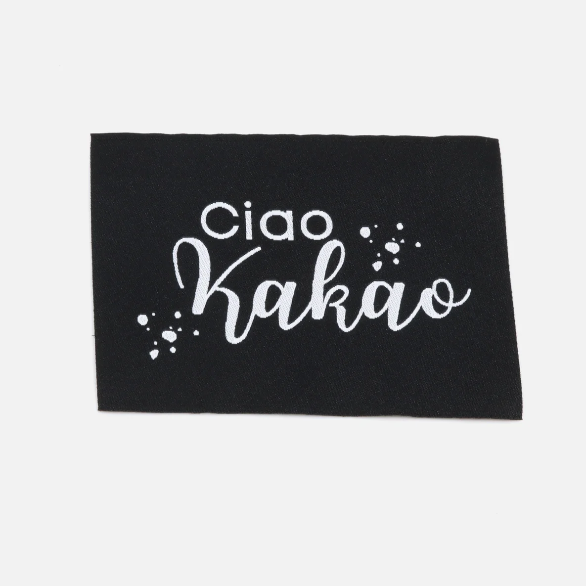 Webetikett XL "Ciao Kakao", 60x80 mm