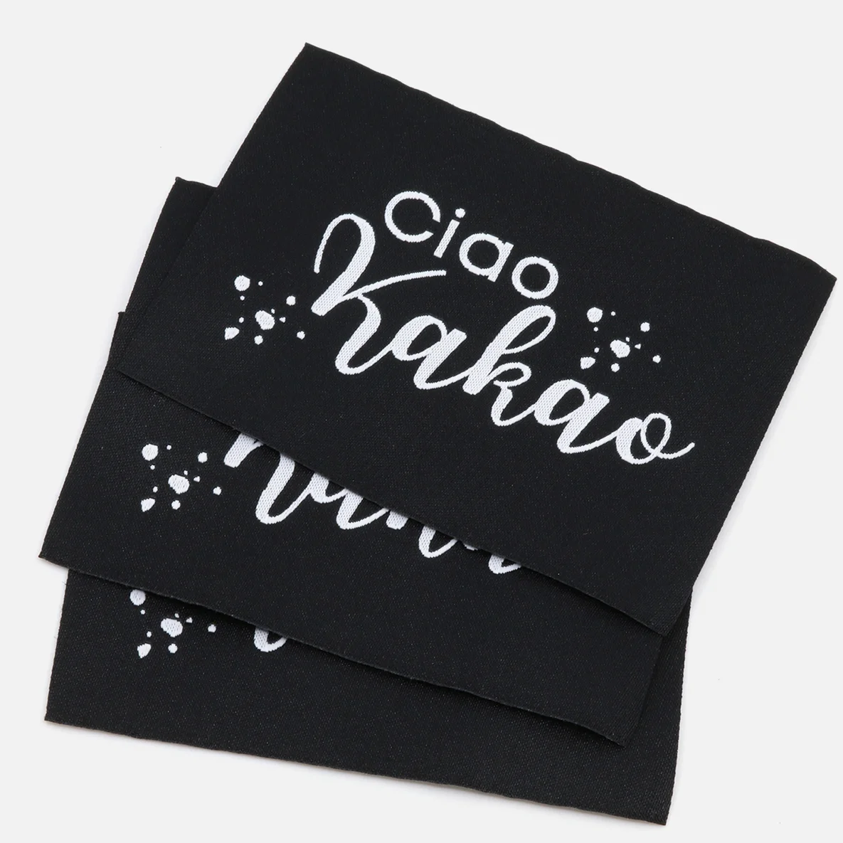 Webetikett XL "Ciao Kakao", 60x80 mm