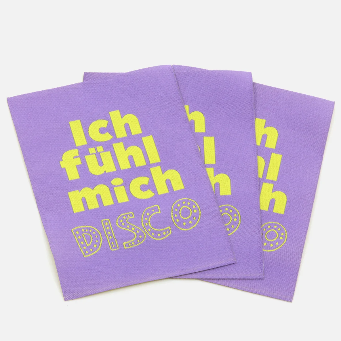 Webetikett XL "Disco", 60x80 mm