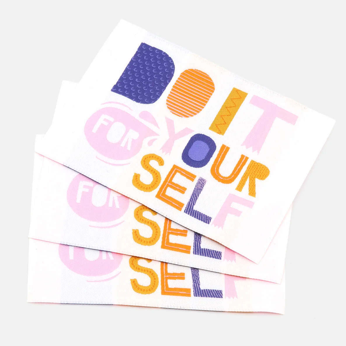 Webetikett XL "Do it for yourself", 60x80 mm