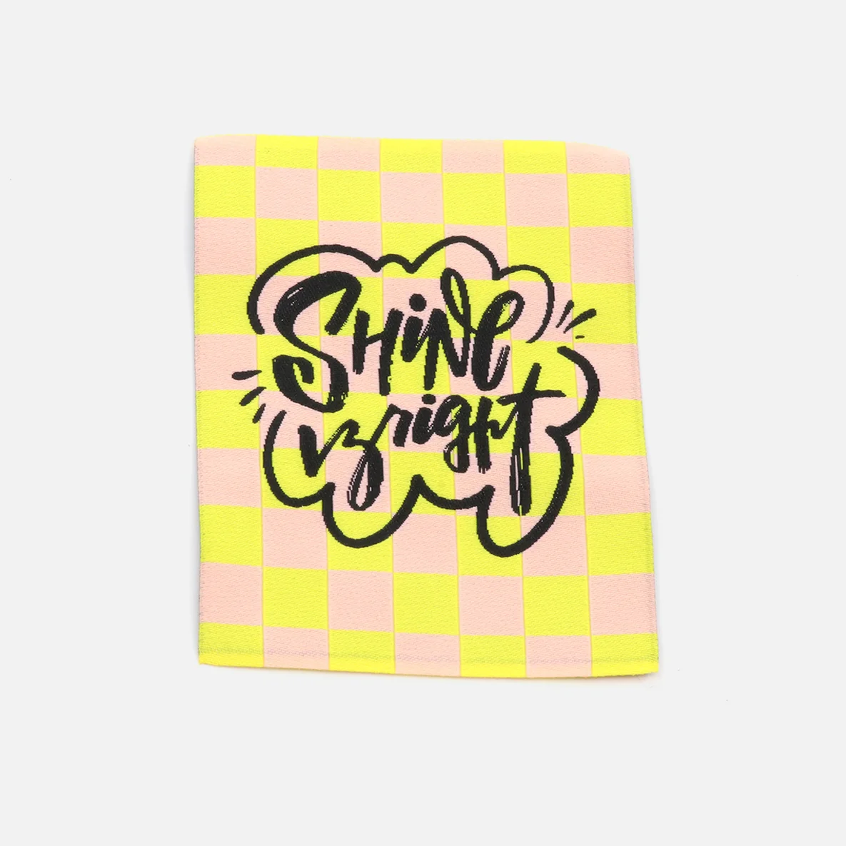 Webetikett "Shine bright" XL