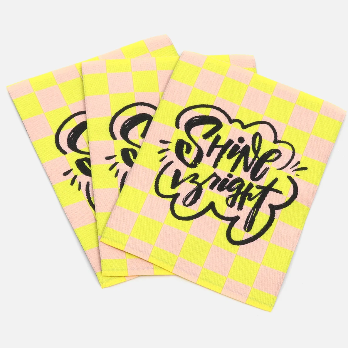 Webetikett "Shine bright" XL