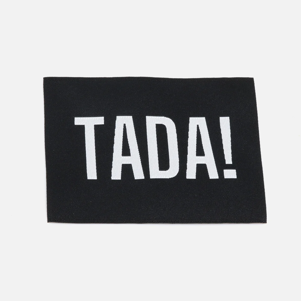 Webetikett XL "Tada!", 57x38mm