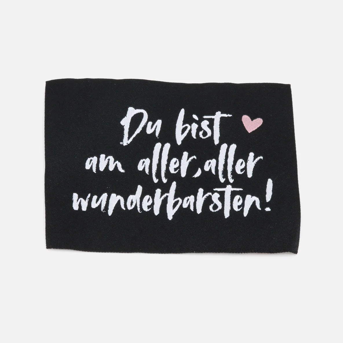 Webetikett "Wunderbarst", XL, 60x80 mm, 1 Stück