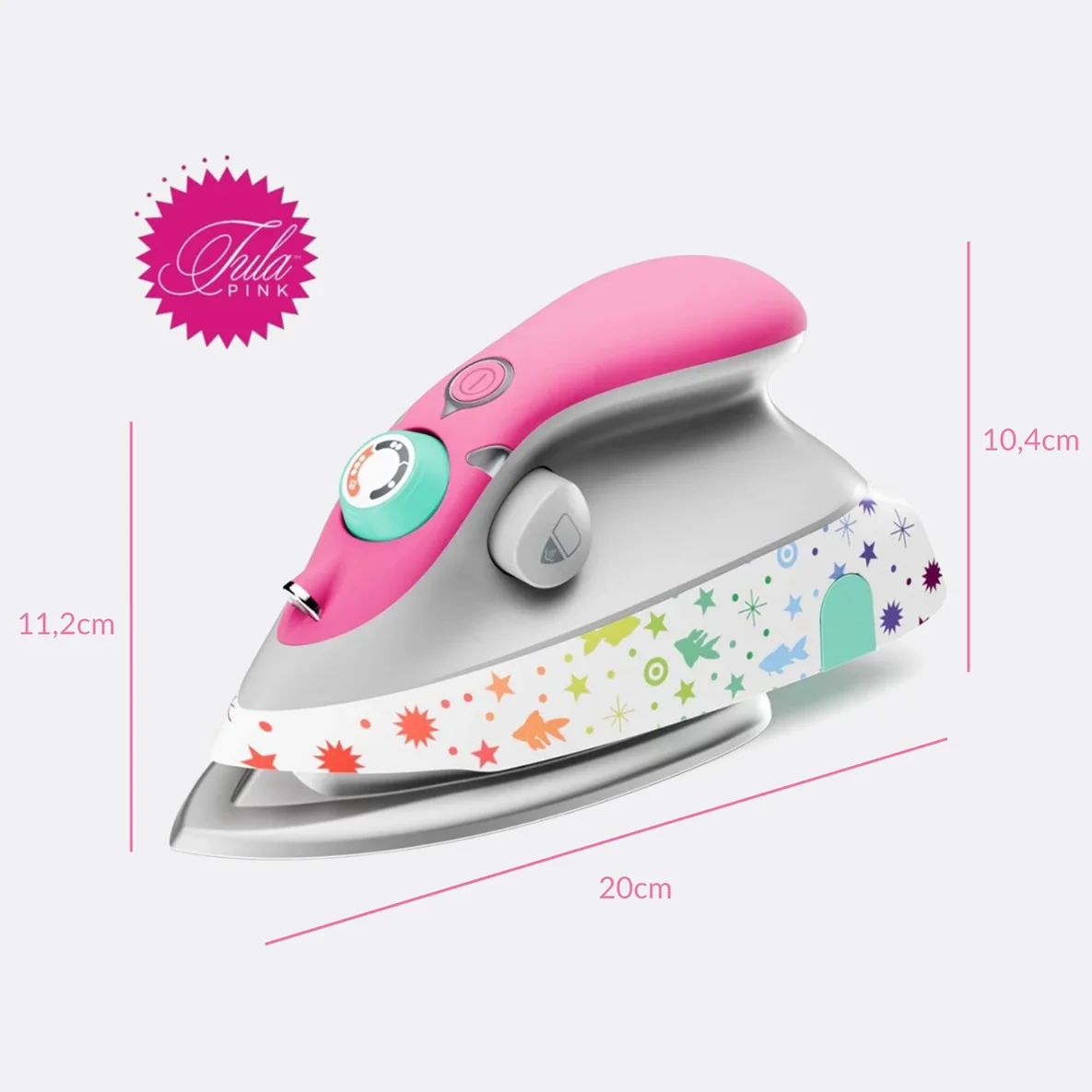 Oliso Mini Dampfbügeleisen M3 Pro Thula Pink Edition