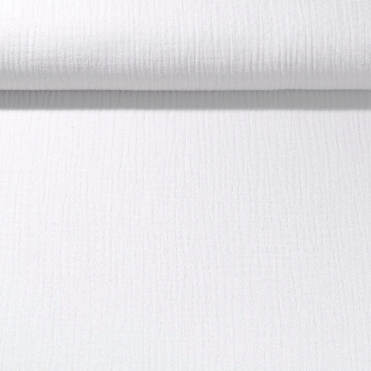 Baumwoll Musselin "Olivia" weiß