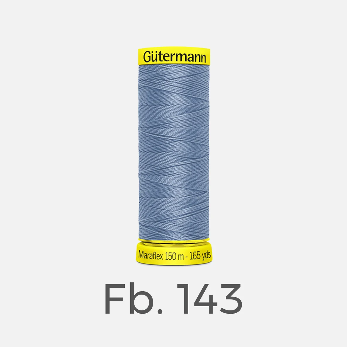 Maraflex elastisches Nähgarn 150m Fb. 143 (himmelblau)