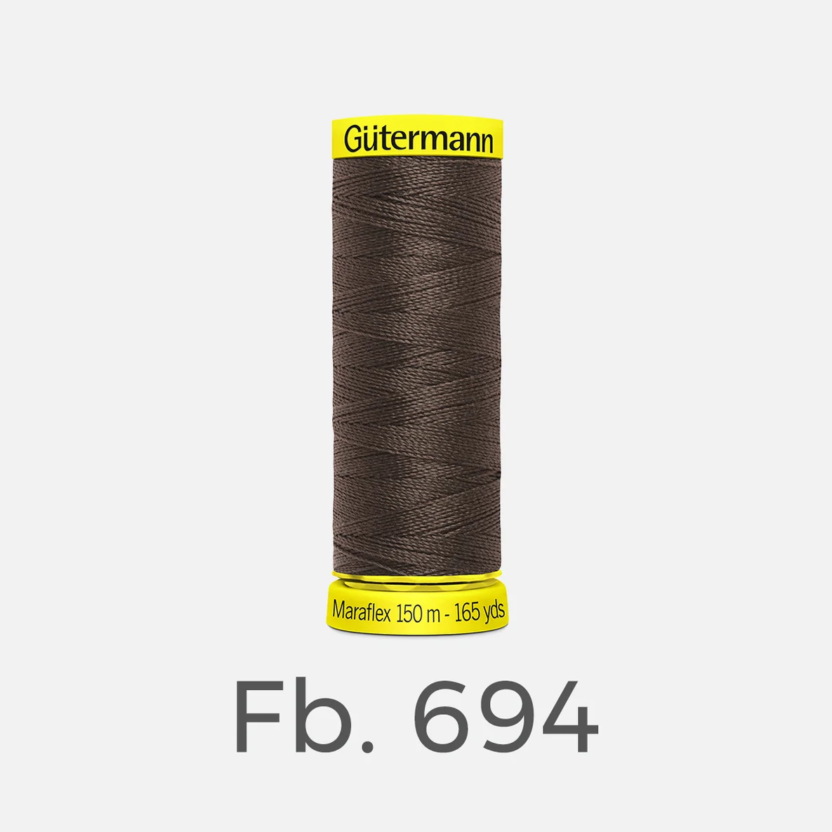 Maraflex elastisches Nähgarn 150m Fb. 694 (braun)