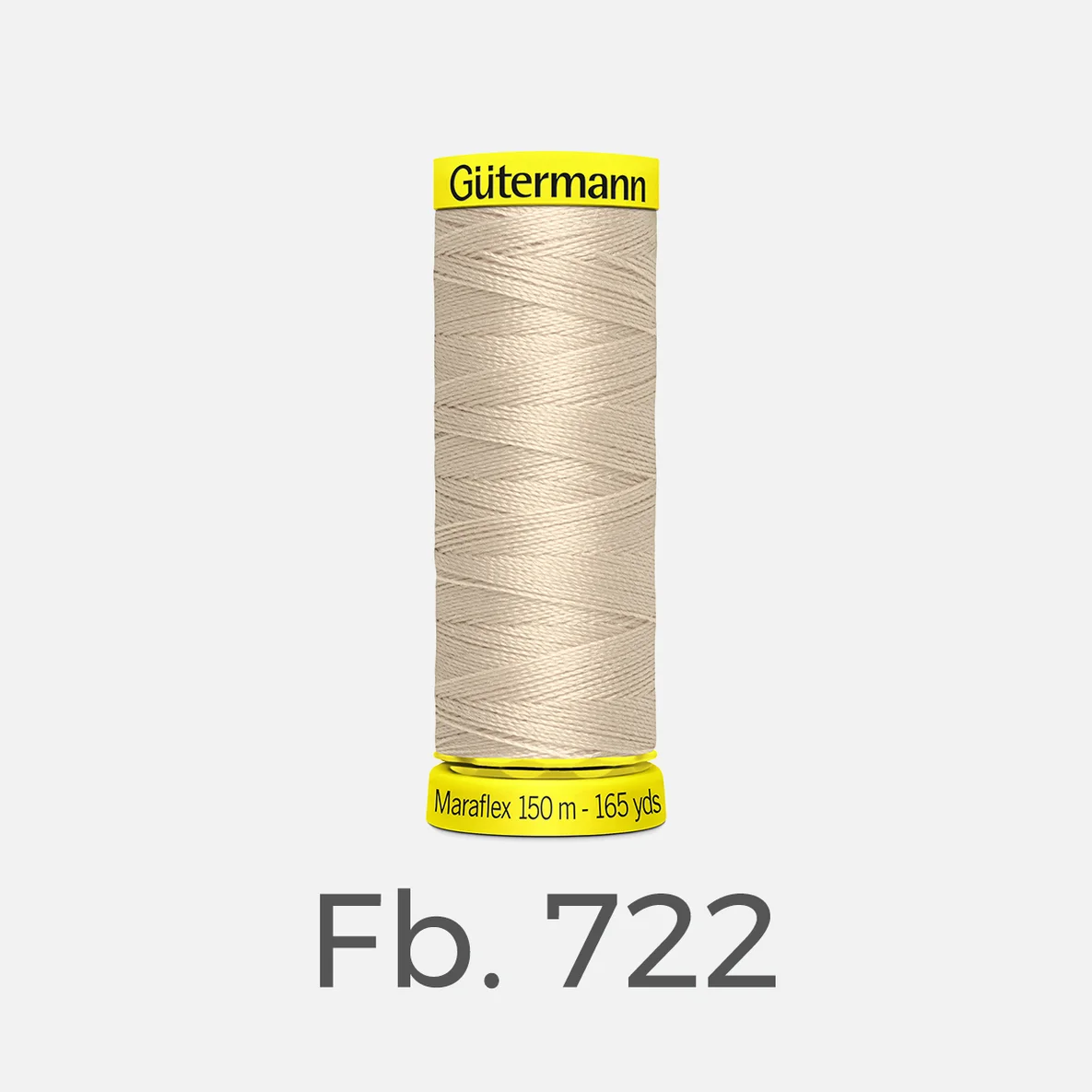 Maraflex elastisches Nähgarn 150m 722 (beige)