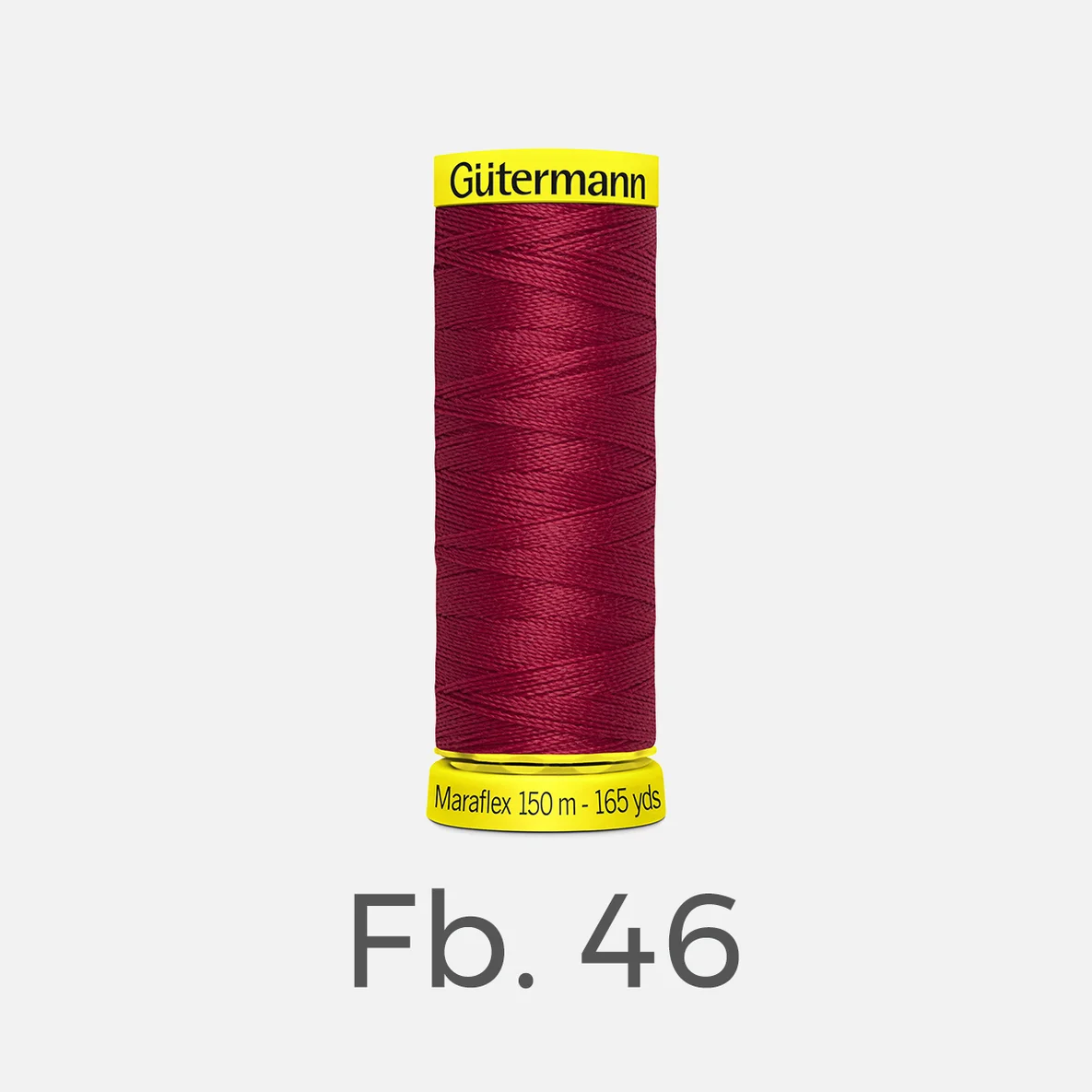 Maraflex elastisches Nähgarn 150m Fb. 46 (dunkelrot)