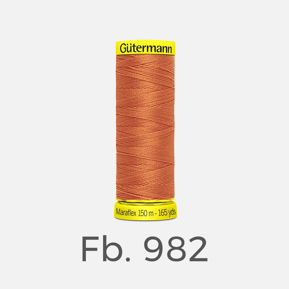 Maraflex elastisches Nähgarn 150m Fb. 982 (goldbraun)