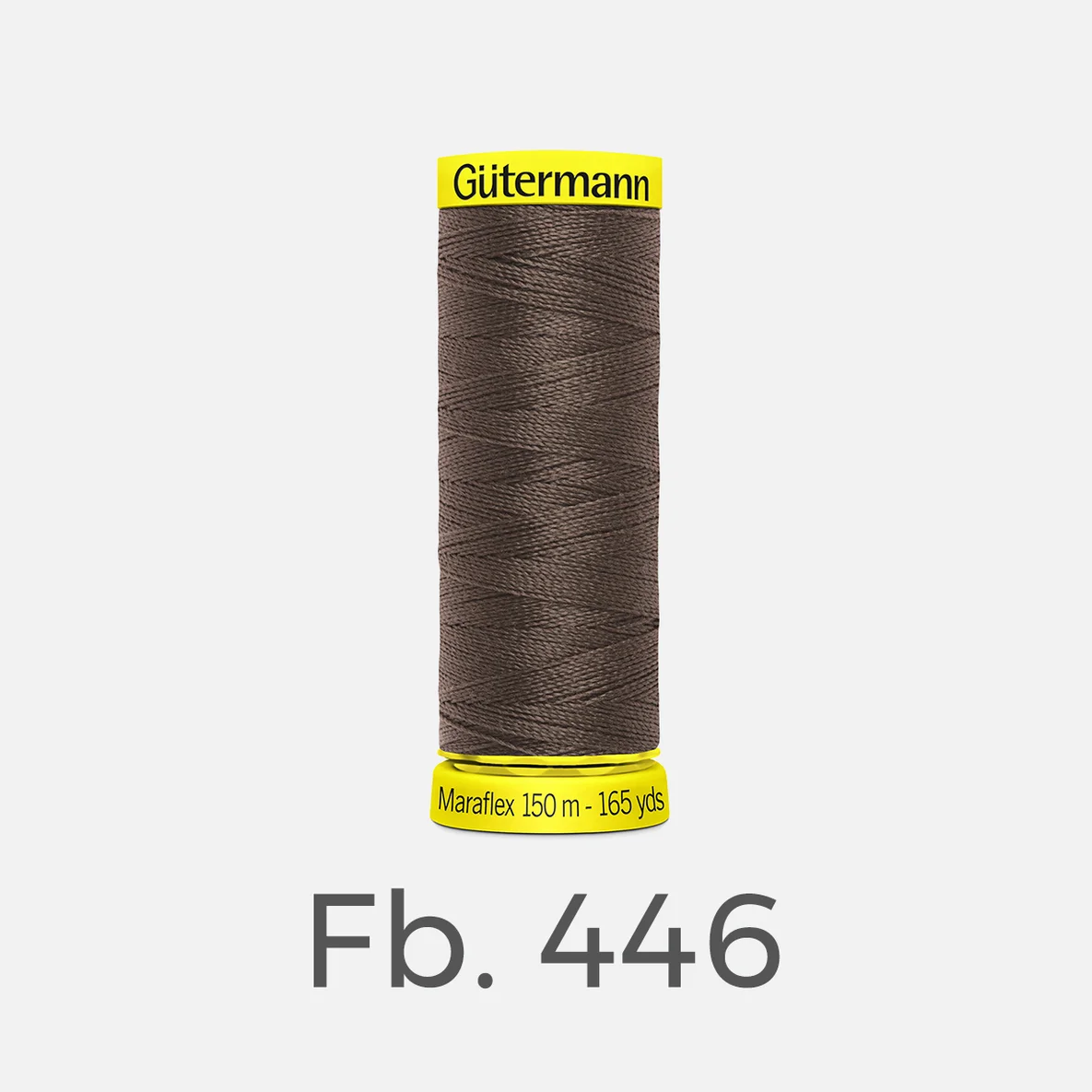 Maraflex elastisches Nähgarn 150m Fb. 446 (kastanienbraun)