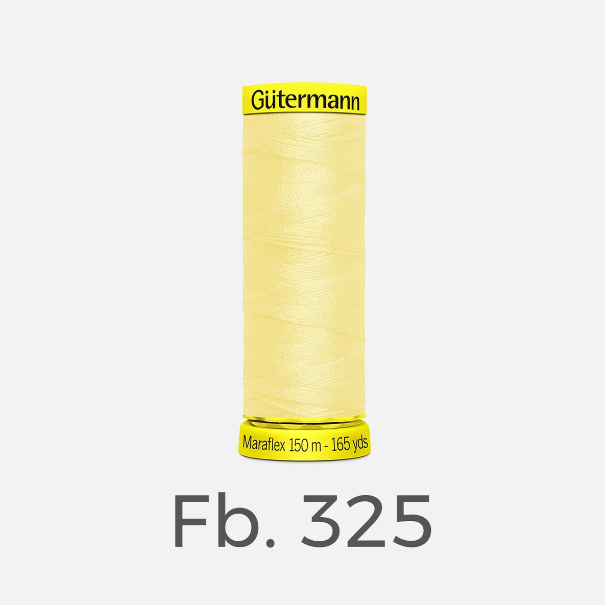 Maraflex elastisches Nähgarn 150m Fb. 325 (lichtgelb)