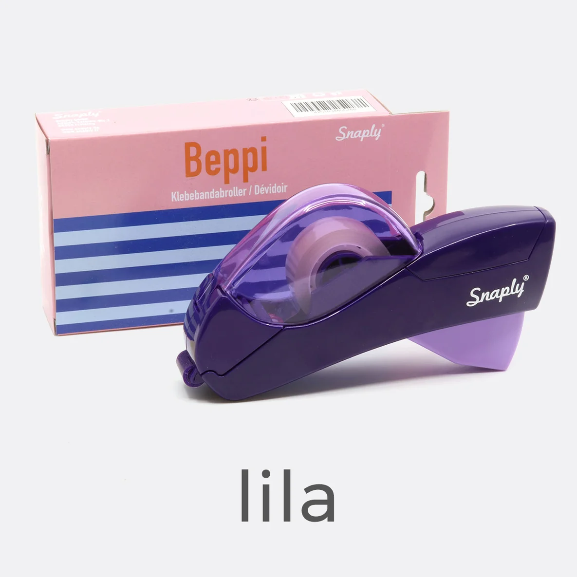 Klebebandabroller "Beppi" lila