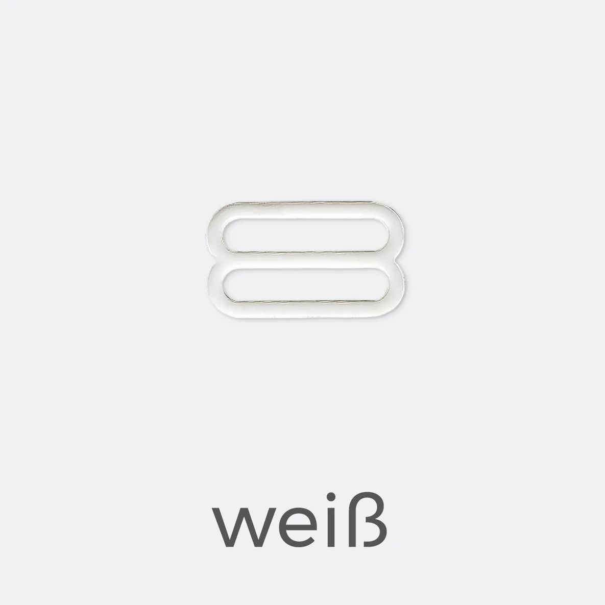 Bikini/BH Versteller 10mm - weiß