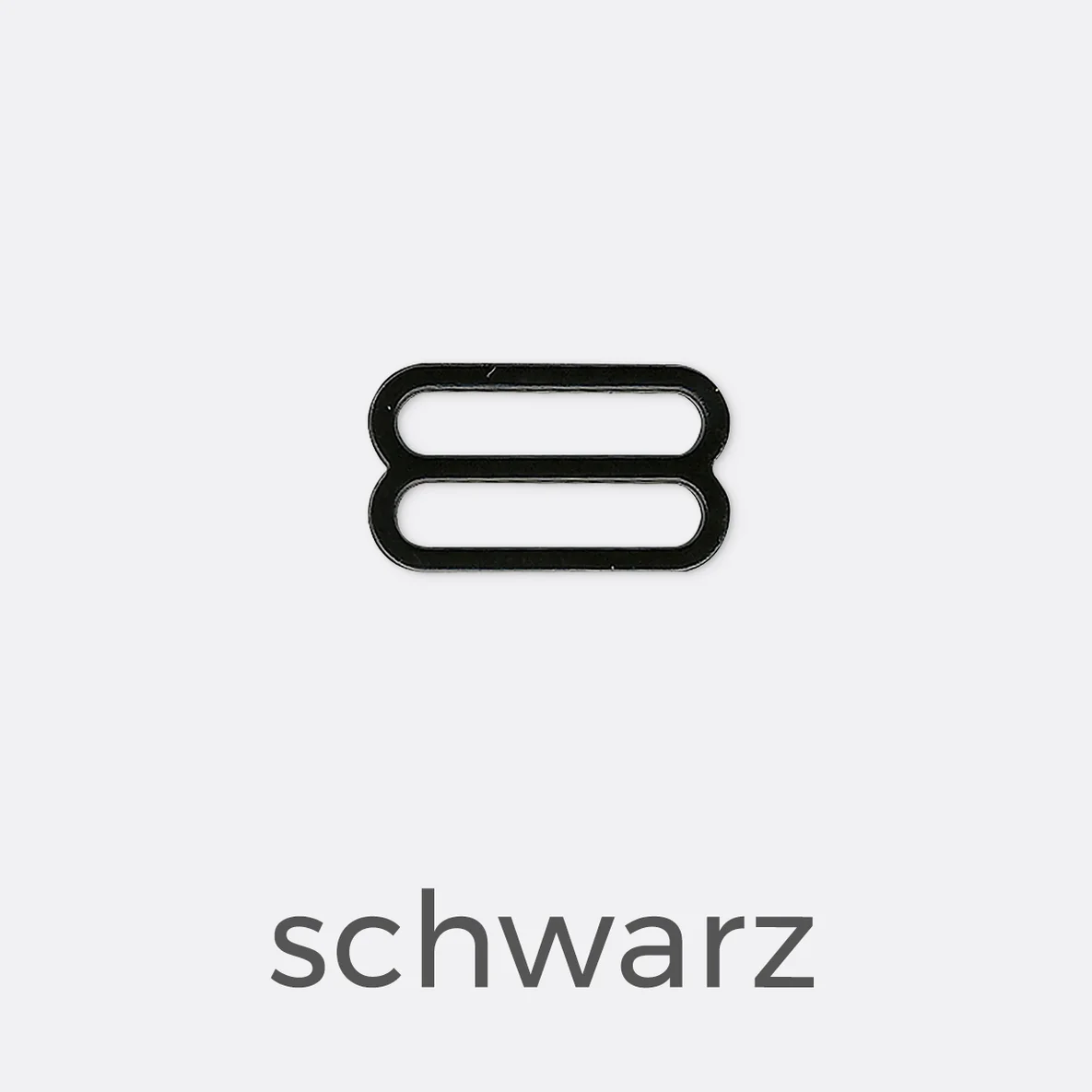 Bikini/BH-Versteller 18mm - schwarz