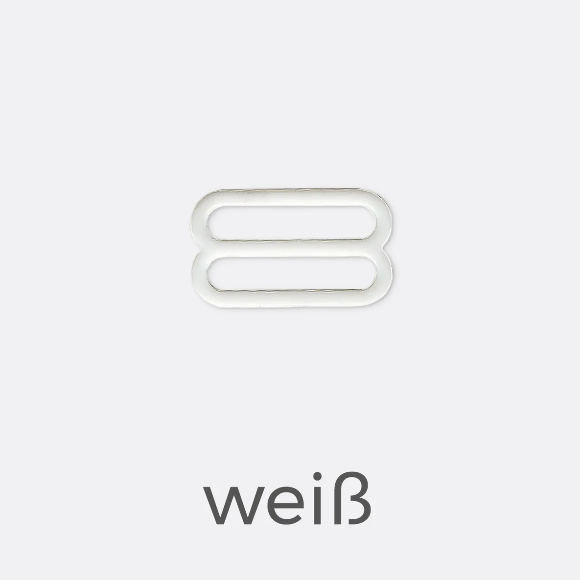 Bikini/BH-Versteller 18mm - weiß