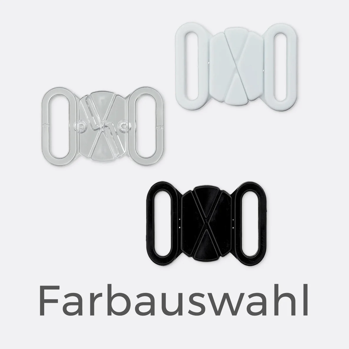 Bikiniverschluss 18mm 