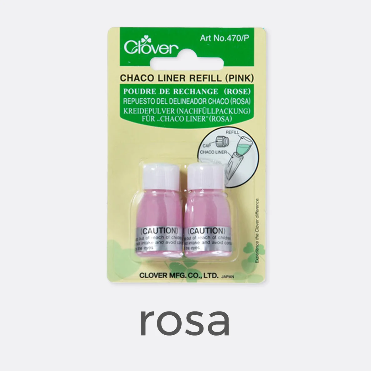 Clover Nachfüllpackung für "Chaco Liner" rosa