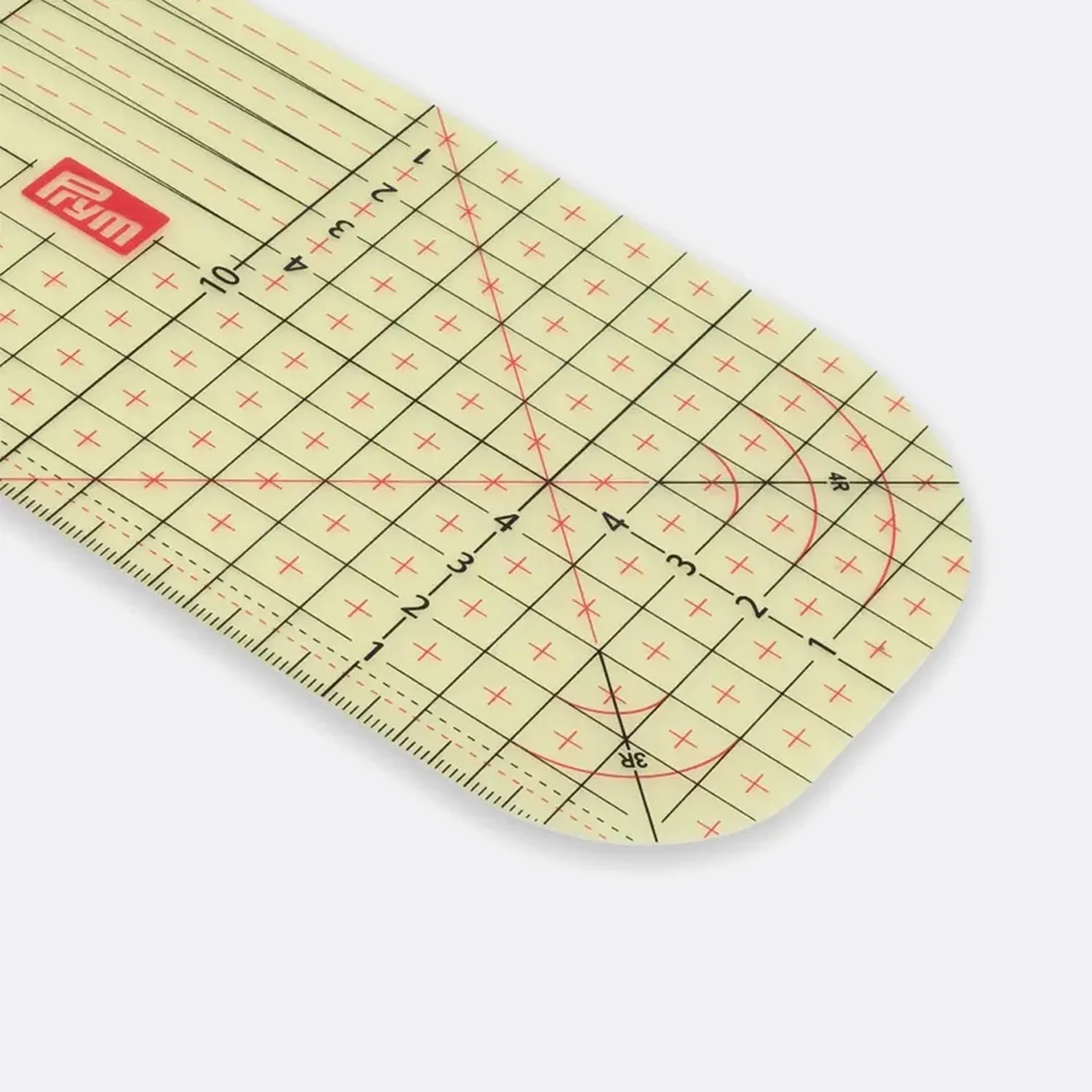 PRYM Bügellineal transparent 30x10 cm